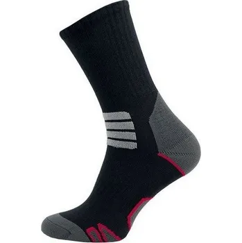 Pánské ponožky Dámské a pánské ponožky NOVIA | thermozóny 1214 červená 26-27