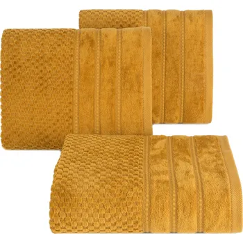 BAVLNĚNÝ RUČNÍK ADORE 70X140 CM MEDOVÁ