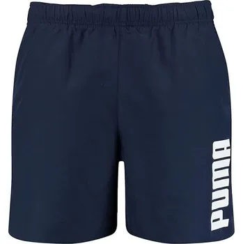Pánské plavky Y7462 PUMA Pánské plavky šortky se zavazováním a logem Swim Men's Mid Shorts L