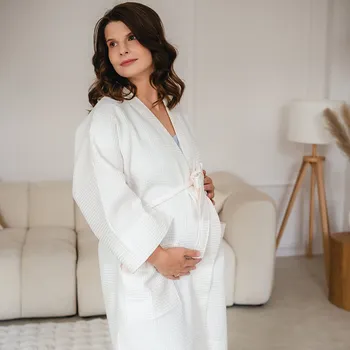 Dámský župan EEVI Dámský župan ecru - M