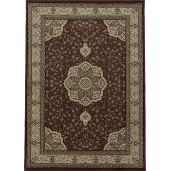 Koberec Vopi Kusový koberec Kashmir 2601 red (Varianta: 240 x 340 cm)