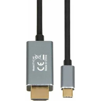 Video kabel iBOX ITVC4K USB-C to HDMI cable