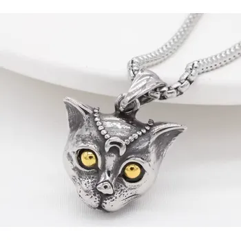 Náhrdelník Náhrdelník s přívěskem kočky, unisex