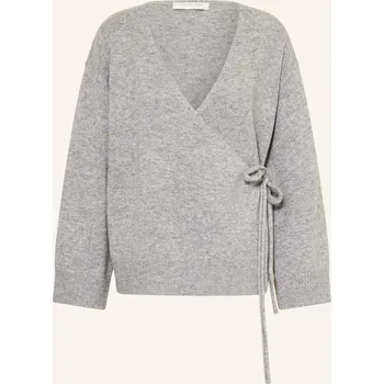 Dámský svetr Catnoir Dámský Pletený Kardigan, šedá, 40