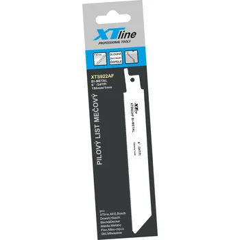 Dílna XTLINE Pilové plátky mečové Bimetal | 152x19x0,9 mm, 24 Tpi (1bal/5ks)