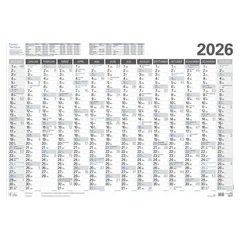 Großer Wandtimer 2026 - Korsch Verlag