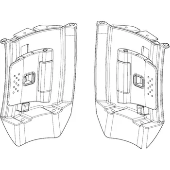 Zavazadlo na motocykl SHAD Rozšiřitelný systém D1B59MEALR pro SH58X/SH59X (Rozšiřitelný mechanismus)