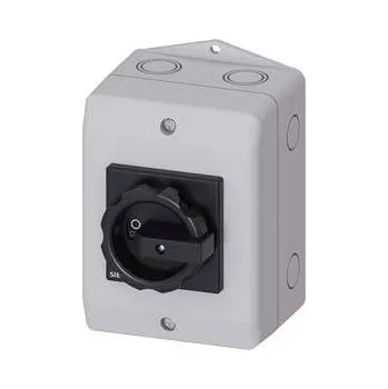 odpínač černá 3pólový 6 mm² 16 A 1 spínací kontakt, 1 rozpínací kontakt 690 V/AC Siemens 3LD20641GP51