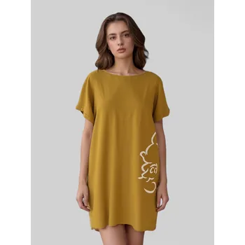 Dámské šaty Tunika Mickey Barva: hořčicová