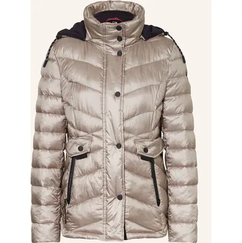 Dámský kabát Gil Bret Dámská Prošívaná Bunda S Odnímatelnou Kapucí,...