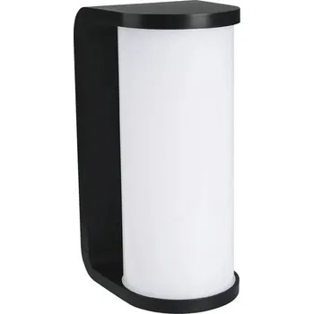 Nástěnné svítidlo LED nástěnné svítidlo 12W, 1500lm, změna barvy 3000K/4200K/6500K, IP65, černé