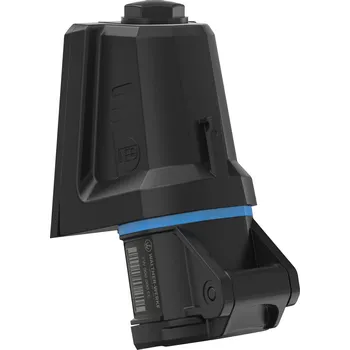 Elektrická zásuvka WALTHER FW110306SK CEE Nástěnná zásuvka NEO, 16A 3P 230V 6h, IP54, se šroubovým připojením, černá/modrá