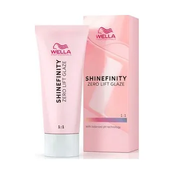 Barva na vlasy Wella Professionals Shinefinity Zero Lift Glaze Booster demi-permanentní booster 60 ml, 00/66 Violet Booster, EXP. 11/2025