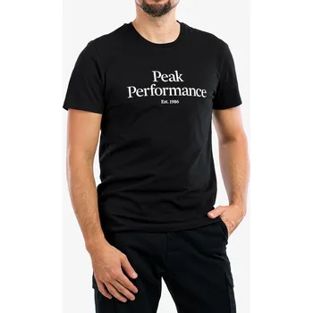 Dámské tričko Tričko s potiskem Peak Performance Original Tee - black