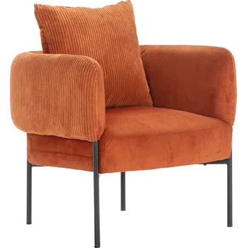 Křeslo Marckeric Oranžové čalouněné křeslo Aruni