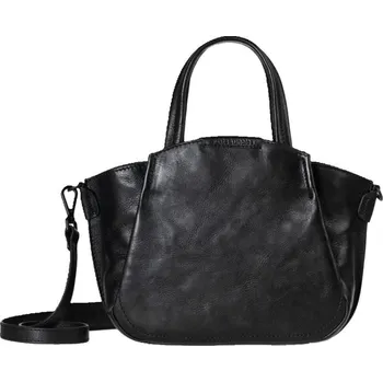 Kabelka aunts & uncles Dámská kožená kabelka do ruky i přes rameno Mrs. Plum Crumble 40280-0 černá