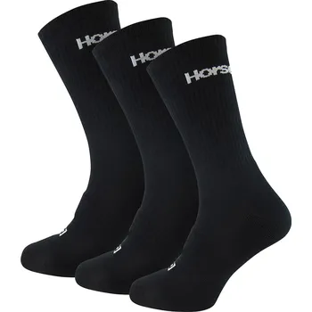 Pánské ponožky Ponožky Horsefeathers Delete Premium 3-Pack Socks Black 11-13