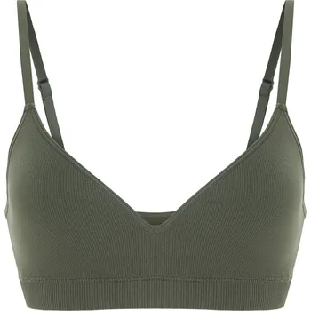 Podprsenka esmara® Dámská bezešvá podprsenka (khaki, 75B)