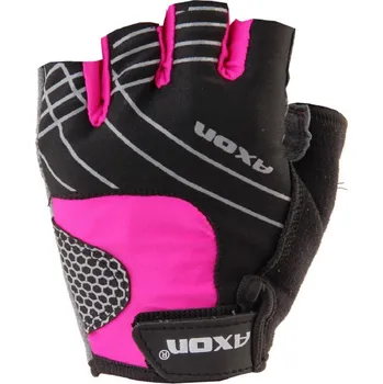 Cyklistické rukavice Cyklistické rukavice AXON 195 růžové S růžová