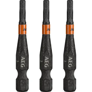 Bit AEG Šroubovací bit HEX3 50mm AEG, sada 3ks