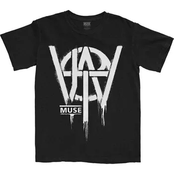 Pánské tričko Muse Tričko Will of the People Stencil Unisex Black S