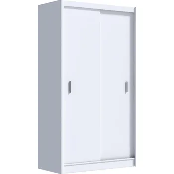 Šatní skříň Šatní skříň s posuvnými dveřmi SAPHIRA 150x215 cm bílá