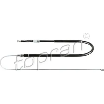 Lanko parkovací brzdy Tažné lanko, parkovací brzda HANS PRIES - TOPRAN 114 846