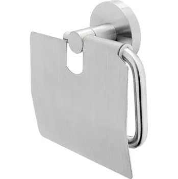 Nimco UNIX držák toaletního papíru s krytem, nástěnný, nerez