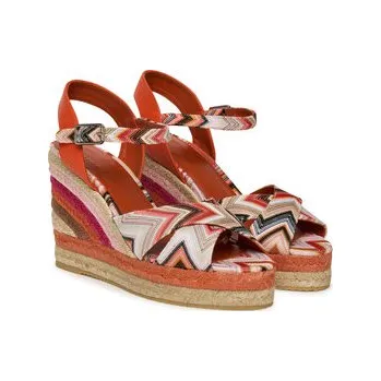 Dámské baleríny Espadrilky M Missoni Carmen MWB011_002 Oranžová 39