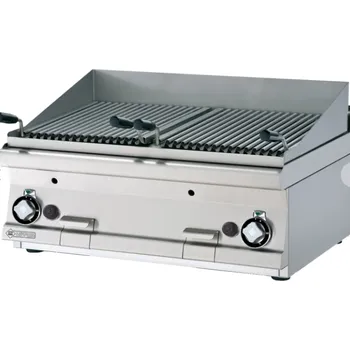Zahradní gril Gril plynový lávový dvojitý CWT 68 G RM GASTRO