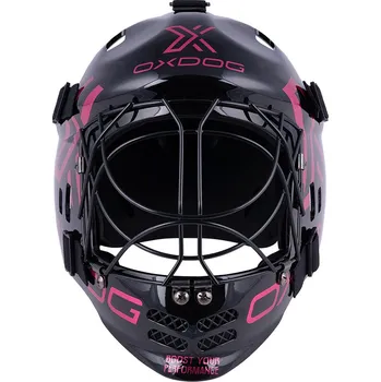 Florbalová maska OXDOG XGUARD HELMET Cat Eye JR Bleached Red