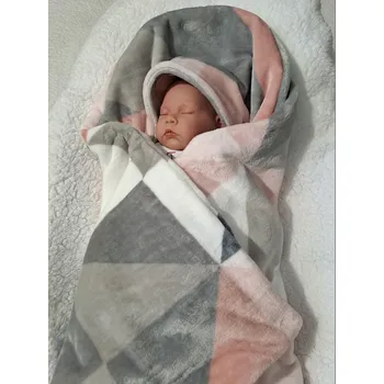 Dětská deka Pro útulný domov Zavinovací deka barevná abstraktní