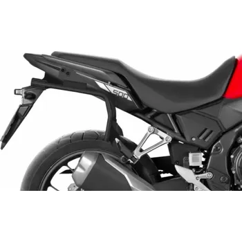 Zavazadlo na motocykl SHAD Montážní sada 3P systém H0NX54IF (Nový 3P systém - integrovaný design, lehká konstrukce pro vyšší bezpečnost, snadná montáž. Vhodné pouze pro boční kufry SH35, SH36 a SH23.)