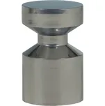 WOOOD Stříbrný kovový odkládací stolek Ferry 30 cm