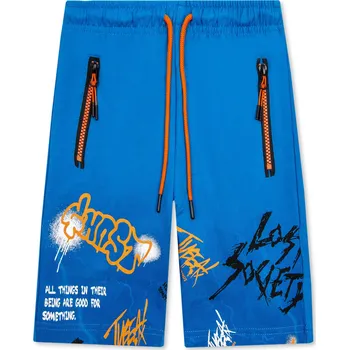 Chlapecké kraťasy - KUGO MS9891, tyrkys Barva: Tyrkysová, Velikost: 140