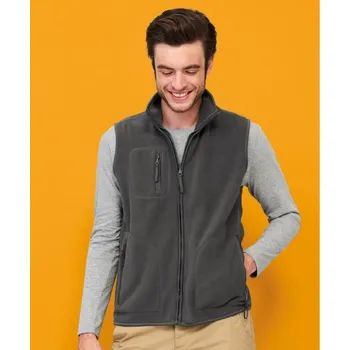 Pánská vesta Vesta pánská fleece celopropínací NORWAY 320g//m2 4XL-5XL