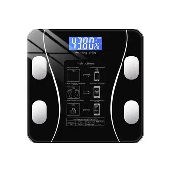 Osobní váha LCD koupelnová váha - analytická Ruhhy 22525