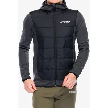 Hybridní bunda adidas TERREX Multi Hybrid Insulated Hooded Jacket - black
