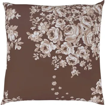 Povlak na polštářek Kvalitex Povlak saténový na polštář MELROSE hnědé 30x40cm 30x40cm