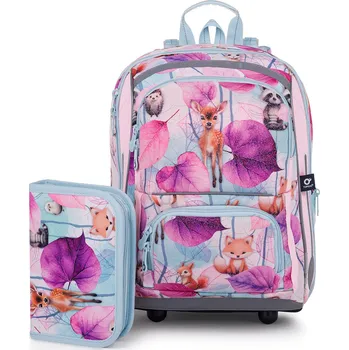 Školní batoh Malý set do školy Topgal BEBE, Lesní zvířátka