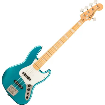 Baskytara Fender Squier Classic Vibe Active '70s Jazz Bass V MN Ocean Turquoise 5-strunná baskytara