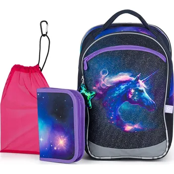 Set školních potřeb Střední set do školy Topgal COCO, unicorn