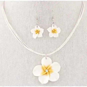 Souprava šperků IZMAEL Set Bohemian Flower Bílá KP29721