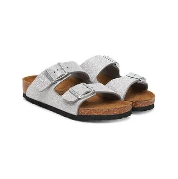 Dámská obuv Nazouváky Birkenstock Arizona Kids 1030477 Stříbrná 27