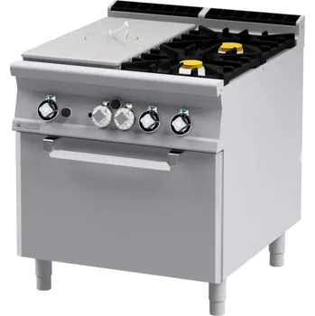 Sporák Sporák tálový kombinovaný s elektrickou troubou TPF2-98GE RM GASTRO