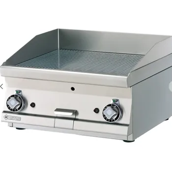 Kuchyňský gril Grilovací deska rýhovaná chromovaná FTRT 66 GS RM GASTRO