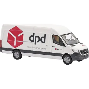 Modelová železnice Busch 52634 H0 model osobního automobilu Mercedes Benz Sprinter dlouhý rozvor, DPD