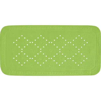 Protiskluzová podložka Spirella protiskluzová podložka do vany ALASKA, kiwi zelená, PVC, 91 x 36 cm