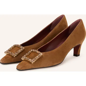Dámské lodičky Festa Dámské Lodičky Naelle S Ozdobnými Kamínky, koňaková, 38