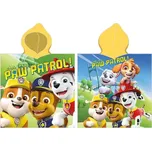 Carbotex dětské pončo Tlapková Patrola Úžasná Štěňata 50x115 cm